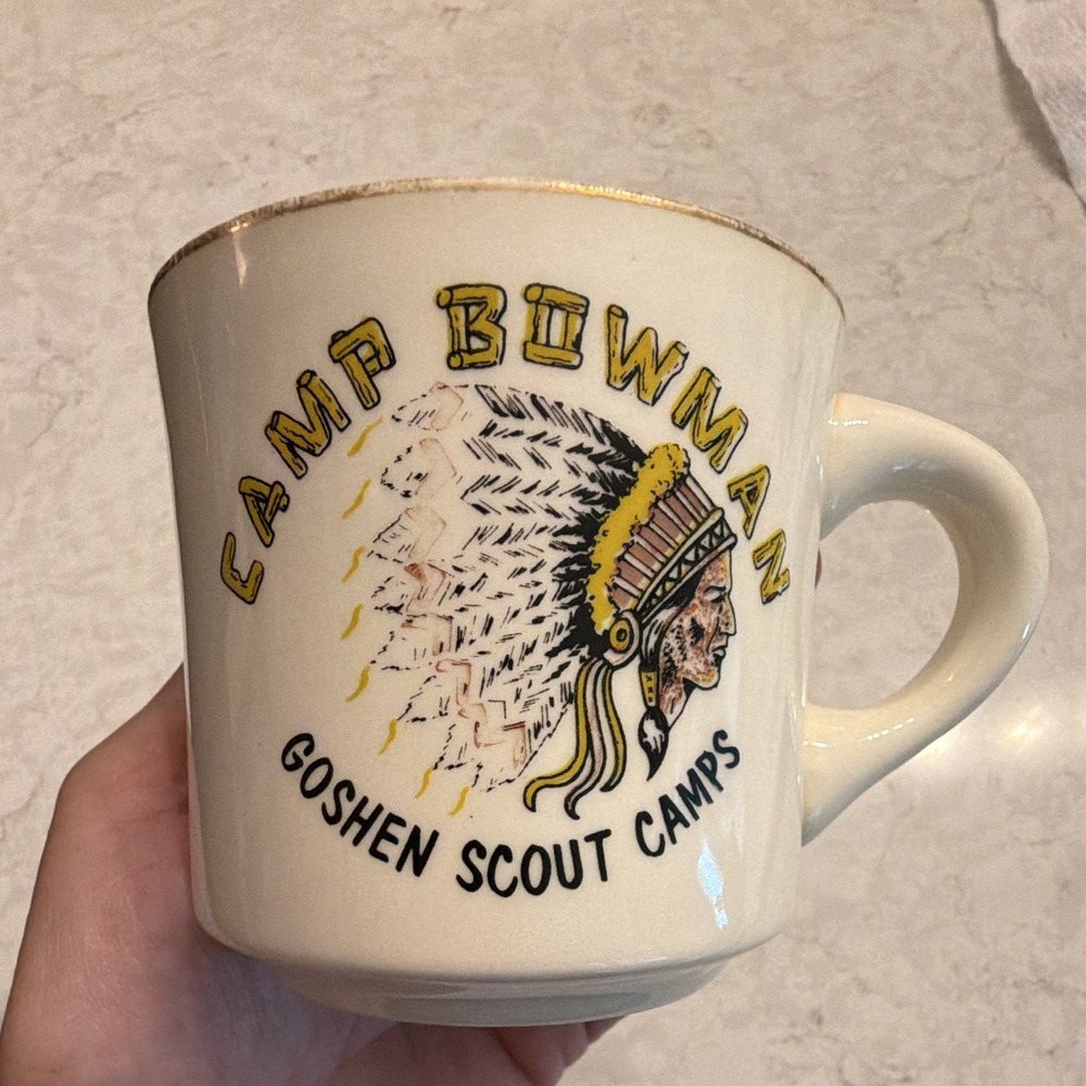 BSA Boy Scouts Coffee Mug Camp Bowman Goshen Scout Virginia USA